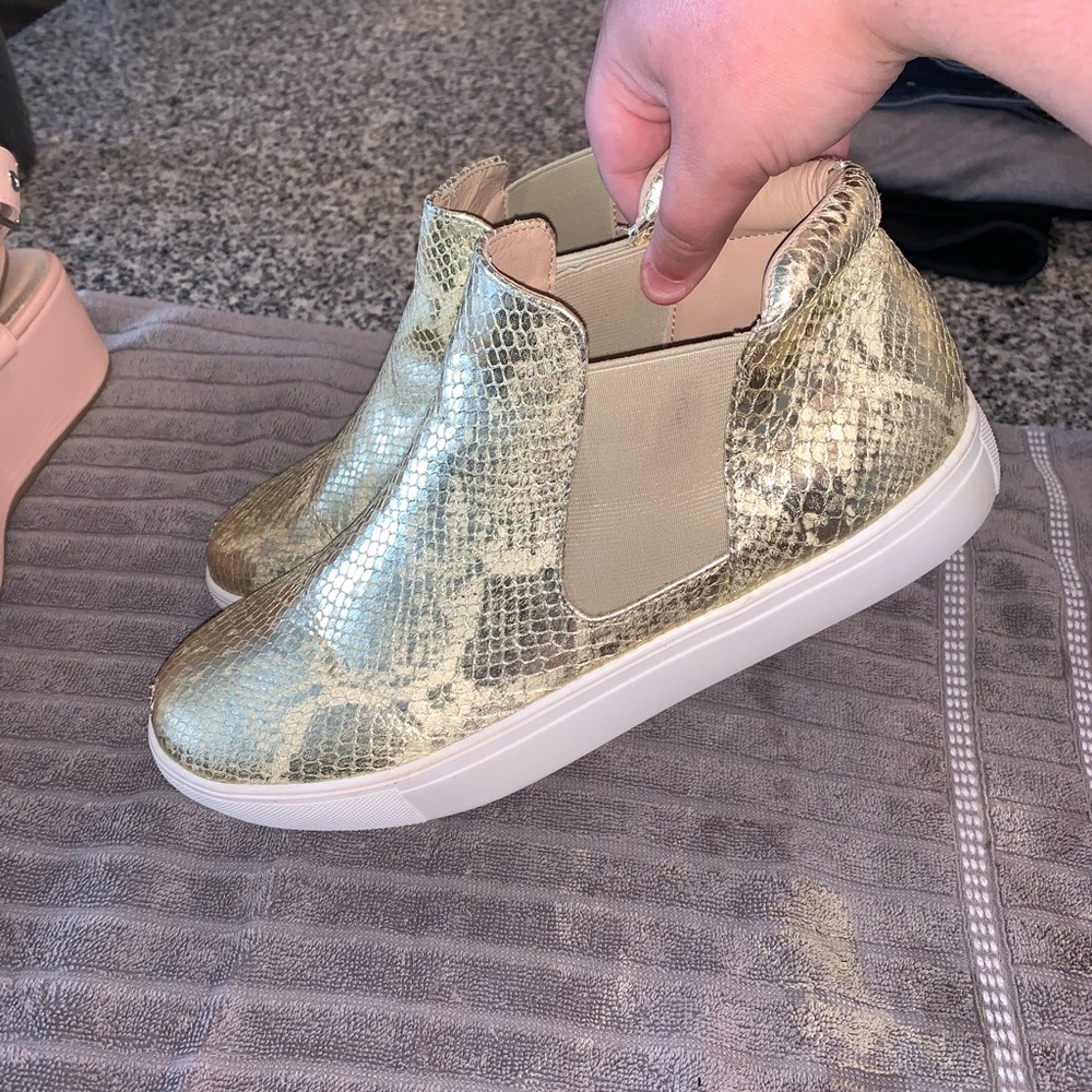Gold Coconut Shoes